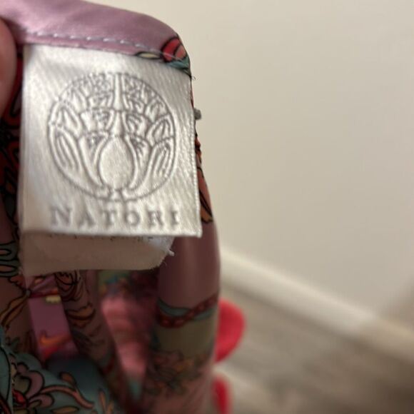 Natori Patchwork Print Nightgown Medium - Picture 2 of 6